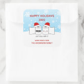 Sticker Carré Drôle 2020 Avec Du Papier Toilette (Sac)