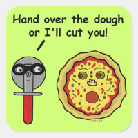 Drôle Pizza Cutter Dough Pun