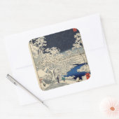 Sticker Carré Drum Bridge à Meguro et Sunset Hill. (Enveloppe)