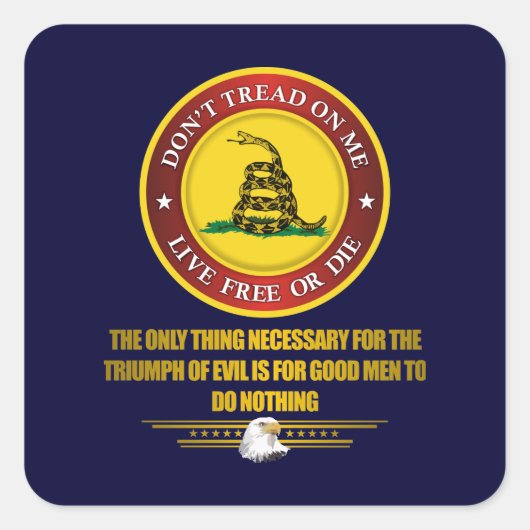 Sticker Carré DTOM -Obligation (Devant)