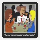 Sticker Carré du commandant (Devant)