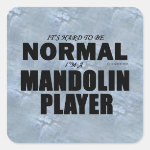 Sticker Carré du lecteur Mandolin normal