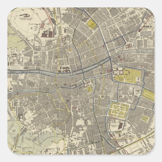 Sticker Carré Dublin 2 (Devant)