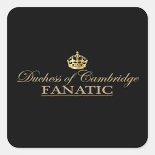 Sticker Carré Duchesse de Cambridge Fanatic