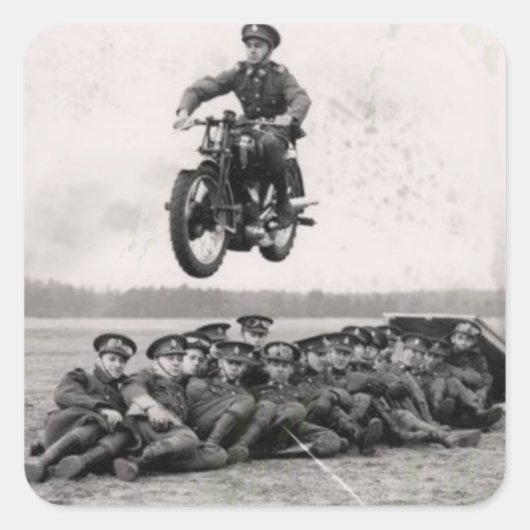 STICKER CARRÉ DUCK ET COUVRIR LA FORMATION. (Devant)