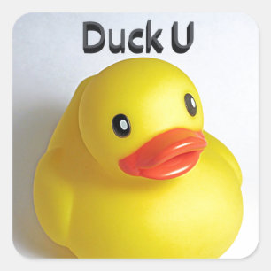 Sticker Carré Duck U