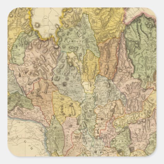 Sticker Carré Dumfriesshire composite (Devant)