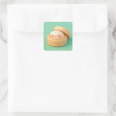 Sticker Carré Dumpling vape Clay heureux (Sac)