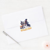 Sticker Carré Duo Effrayant (Enveloppe)