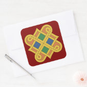 Sticker Carré Durrow Knotwork 2016 (Enveloppe)