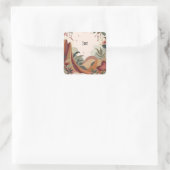 Sticker Carré Earthy Escape (Sac)