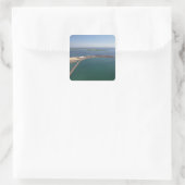 Sticker Carré East Arm Port, Darwin Harbour (Sac)