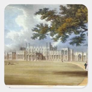 Sticker Carré Eaton Hall, ravissent avant, Repo d'Ackermann du '