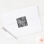 Sticker Carré Ebon Bloom (Enveloppe)