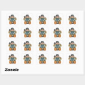 Sticker Carré Écart (Feuille)