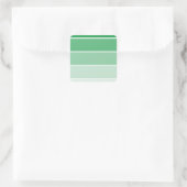 Sticker Carré Échantillons de peinture vert brillant (Sac)