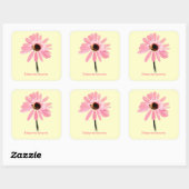 Sticker Carré Echinacea purpurea (Feuille)