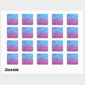Sticker Carré Éclairer (Feuille)