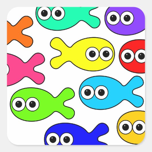 Sticker Carré École (Devant)