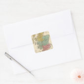 Sticker Carré Écosse 18 (Enveloppe)