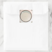 Sticker Carré Écran d'affichage vintage Oscilloscope (Sac)