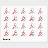 Sticker Carré Écrepoisson (Feuille)
