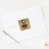 Sticker Carré Edgar (Enveloppe)