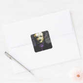 Sticker Carré Edgar Allan Poe (Enveloppe)