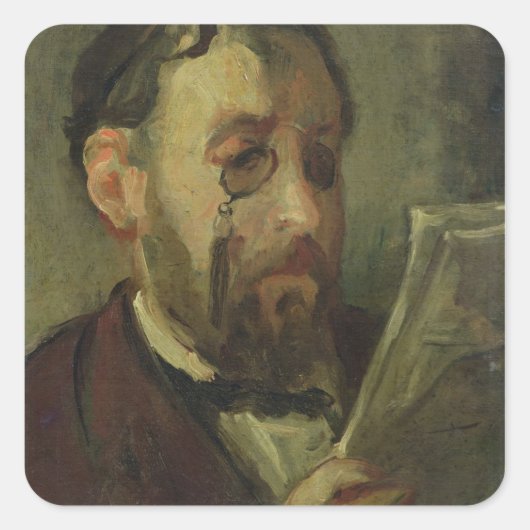 Sticker Carré Edgar Degas (Devant)