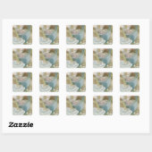 Sticker Carré Edgar Degas | Le Bain (Feuille)