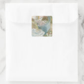 Sticker Carré Edgar Degas | Le Bain (Sac)