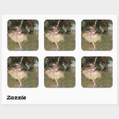 Sticker Carré Edgar Degas - The Star 1878 (Feuille)