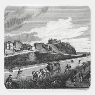 Sticker Carré Édimbourg