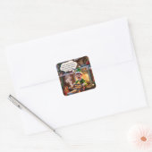 Sticker Carré Édition exclusive de vacances ! (Enveloppe)