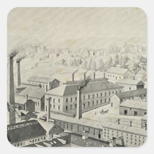 Sticker Carré Edw Miller & Co (Devant)