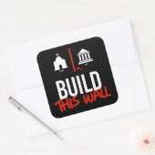 Sticker Carré Église et État séparés (Enveloppe)