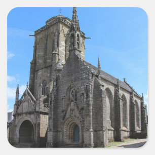 Sticker Carré Église Saint-Ronan à Locronan