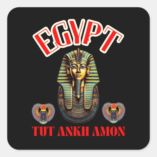 STICKER CARRÉ EGYPTE (Devant)