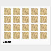 Sticker Carré Égypte 7 (Feuille)
