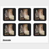 Sticker Carré EGYPTE photo collants collants (Feuille)