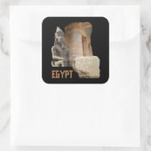 Sticker Carré EGYPTE photo collants collants (Sac)
