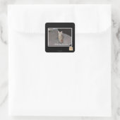 Sticker Carré Eh bien ? (Sac)