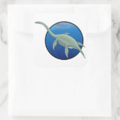 Sticker Carré Elasmosaurus (Sac)