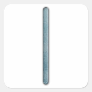 Sticker Carré Elder Futhark Rune Isa