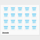 Sticker Carré Élections (Feuille)