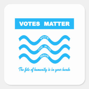 Sticker Carré Élections
