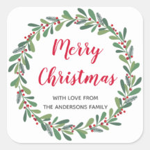 Élégant hiver Sprigs Noël