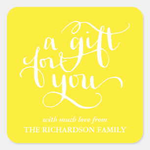 STICKER CARRÉ ÉLÉGANTE BALISERIE DE BALISES DE BALISES DE SCRIPT