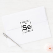 Sticker Carré Élément 034 - Se - Sélénium (complet) (Enveloppe)