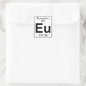 Sticker Carré Élément 063 - Ue - Europium (Complet) (Sac)